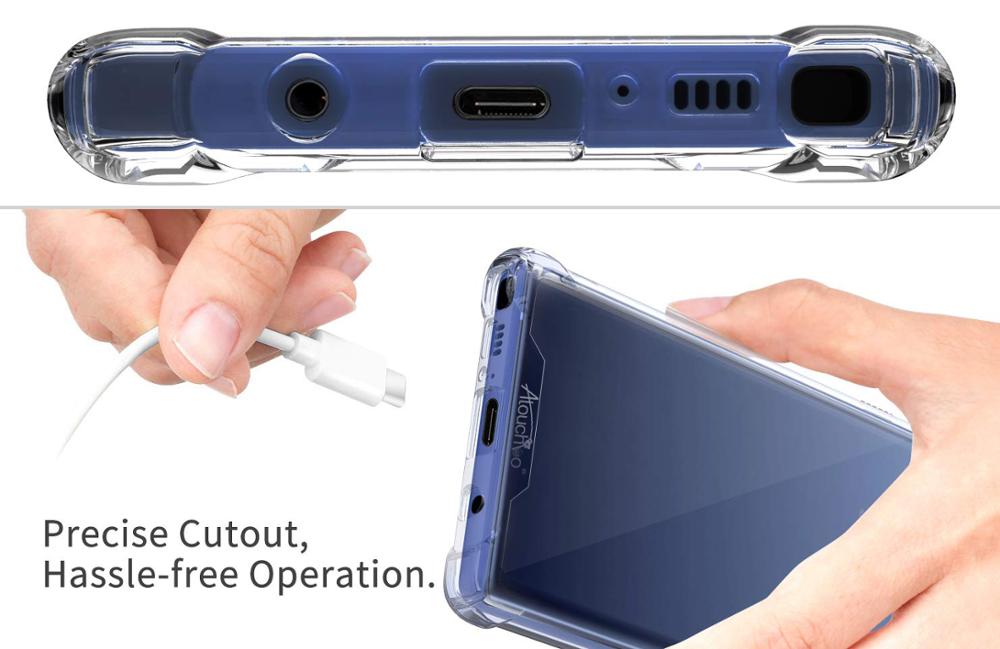 For Samsung Galaxy Note 9 Case TPU+PC Shockproof Armor Mobile Phone Case For Samsung S8 S9 Plus