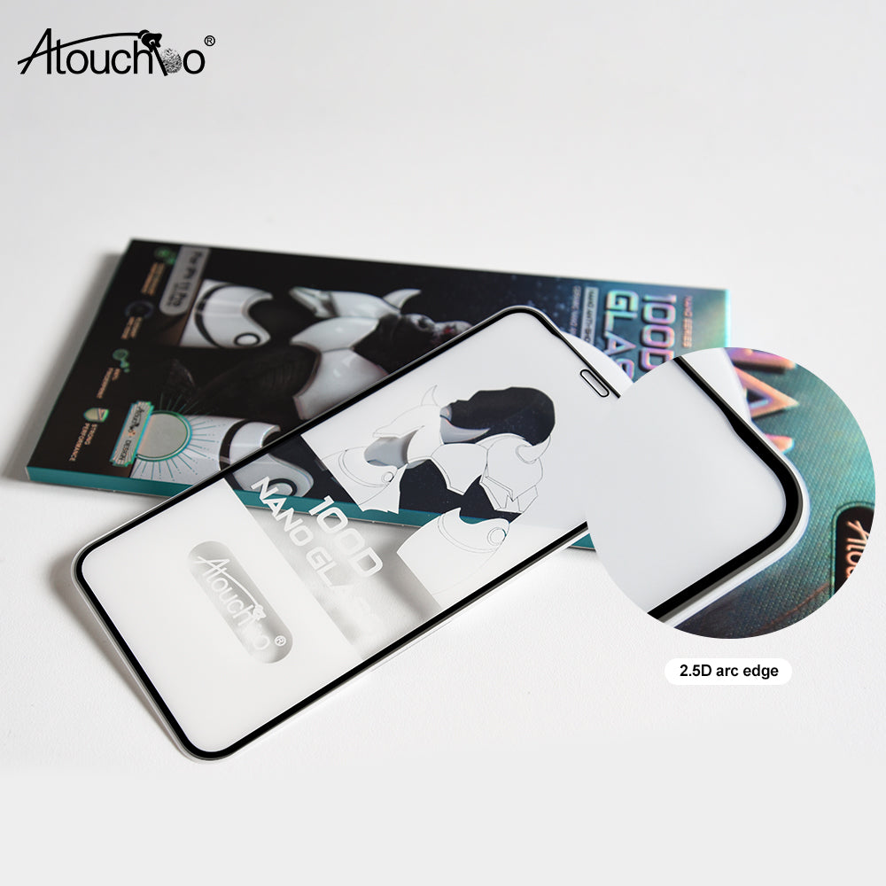 Atouchbo Wholesale Mobile Nano Flexible Screen Protector Nano Glass for iPhone 11 Pro Max 11 12 Mini 12 12 Pro screen protector