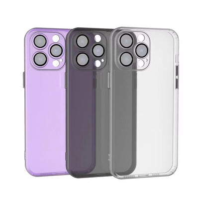 Fashion Anti Drop Bumper Frosted Case For iphone 11 iphone 12 pro Clear Cover For iphone 13 pro max TPU Transparent Phone Case