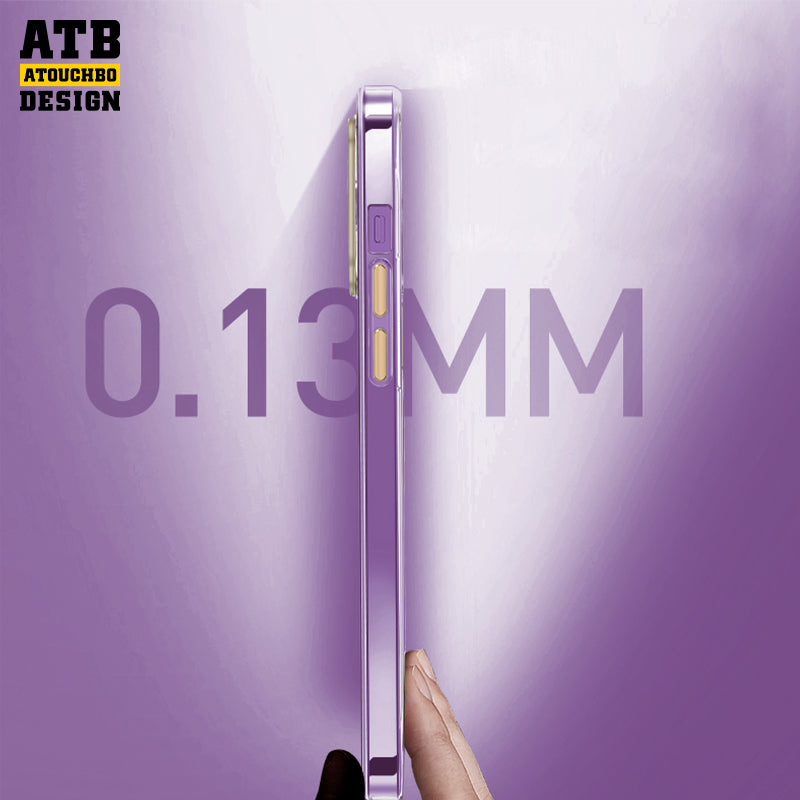 Atouchbo shockproof clear tpu transparent luxury designer cover for mobile iphone 13 14 pro max phone case