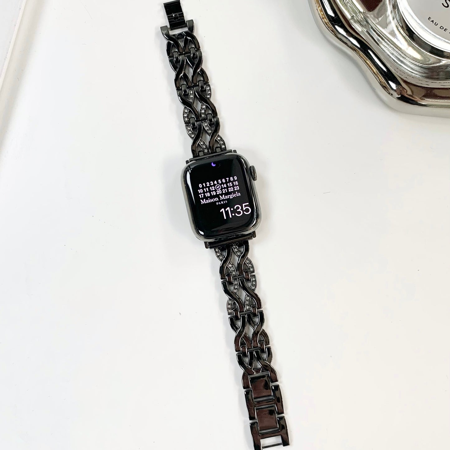 2023 New Style womens watch diamond band for apple diamond 41mm bands 38/40/41mm, 42/44/45/49mm