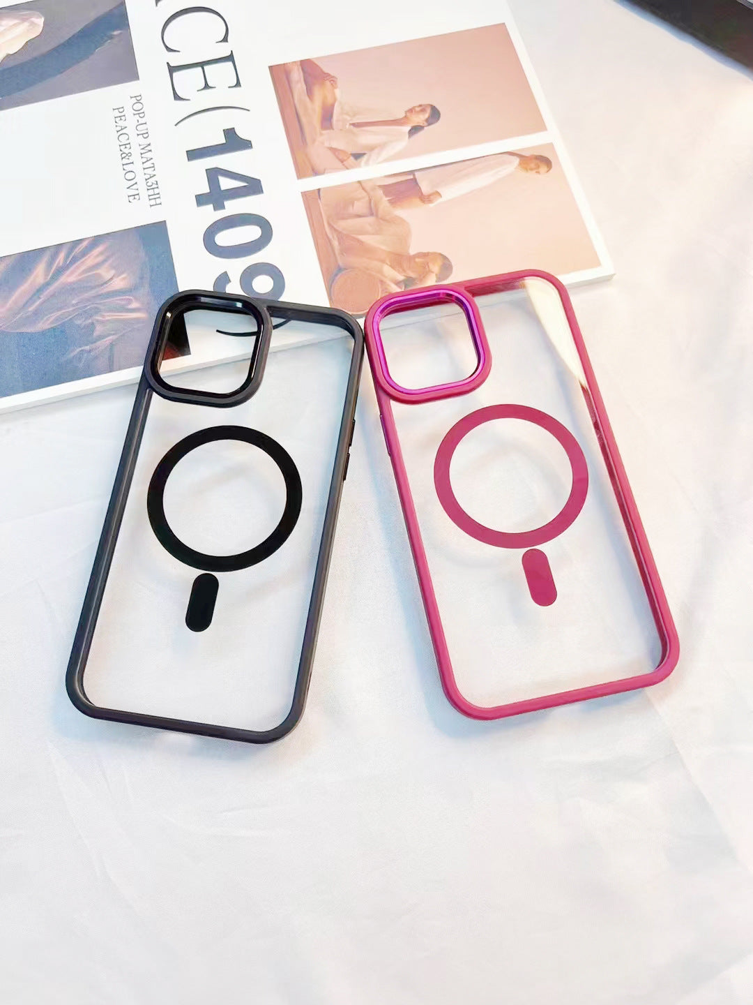 New luxury silicone 360 cover wireless charging phone case for iphone 12 clear plating cover