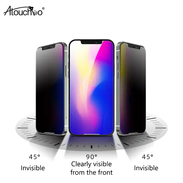 Atouchbo Custom OEM privacy protecting  Anti-Shock Style 8 in 1 for iPhone Phone Case Sets for iphone 13 Pro Max 12 11 Xs