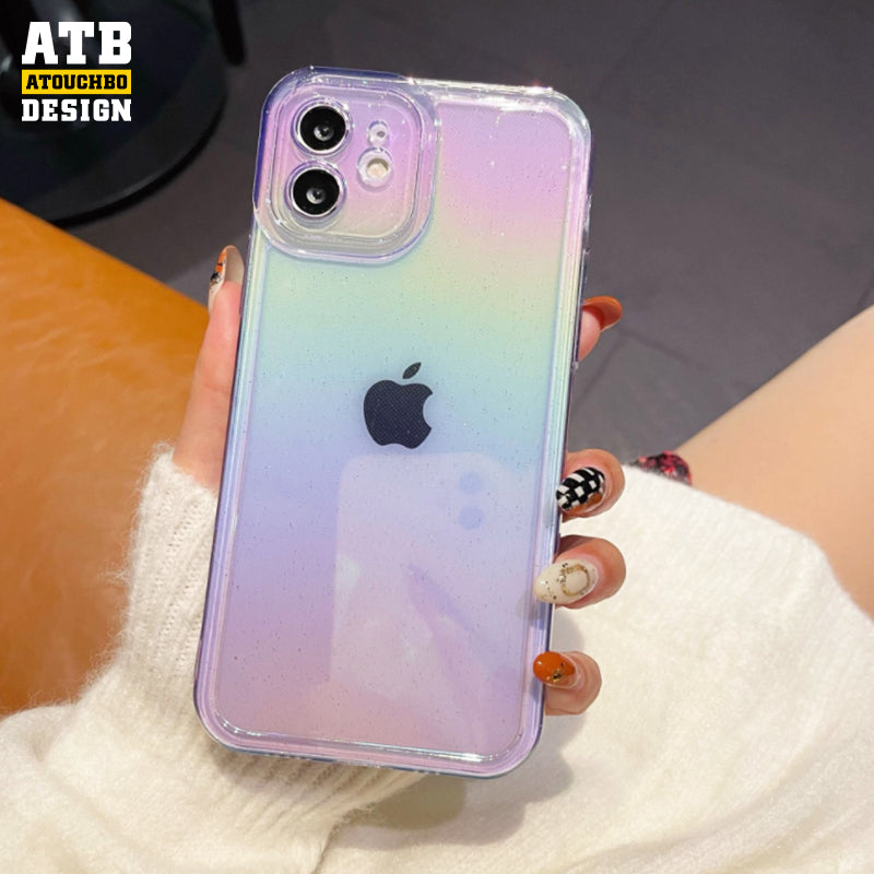 New Arrival Branded Phone Armor Case TPU ATB Protect Cell Phone Colorful Starry S-ky Phone Case