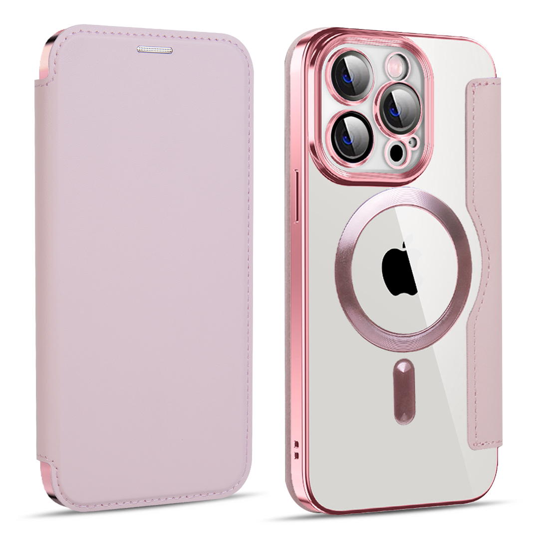 Sell well new type Magnetic suction business holster For Samsung Galaxy Phone Case Cover Pu + TPU Phone Case