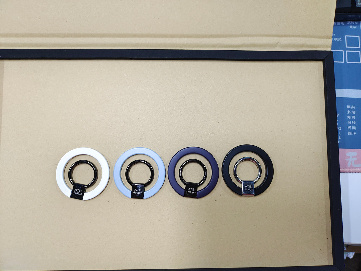 High Quality Portable Slim Flexible 360 Degree Rotating Foldable Magnetic Finger Ring Phone Holder