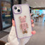 High Quality PC TPU Metal 3-in-1 Bear bracket Fashion Smooth Feel Phone Case for iphone 13