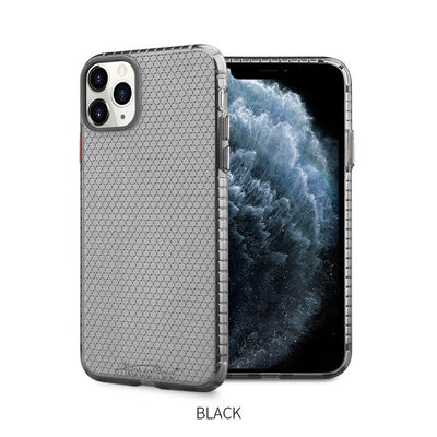 High Quality Factory Case Directly Wholesale Phone Case new  Honeycomb Transparent Phone Case