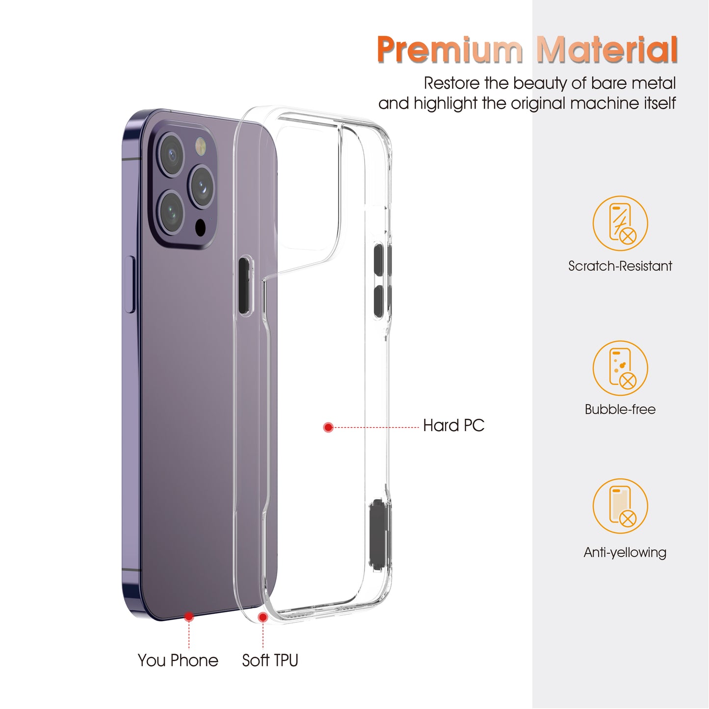 Wholesale Drop-resistant Transparent Phone case For iPhone 14 13 12 Pro Max Space Case Mobile Phone Clear Back Cover