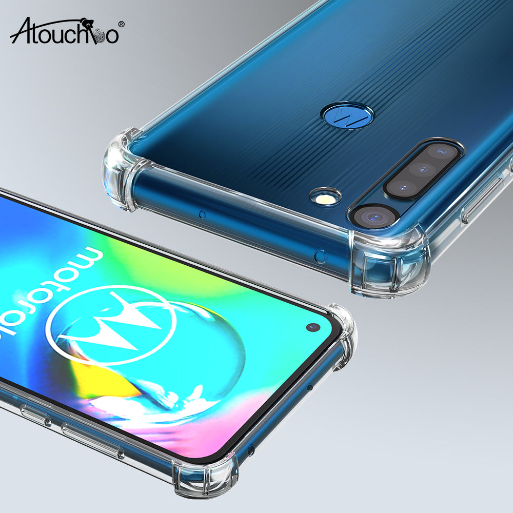 Armor Mobile Phone Case for Moto G8 Power G8 Plus G8 Play One Macro Case Clear Cover for MOTO G9/V60