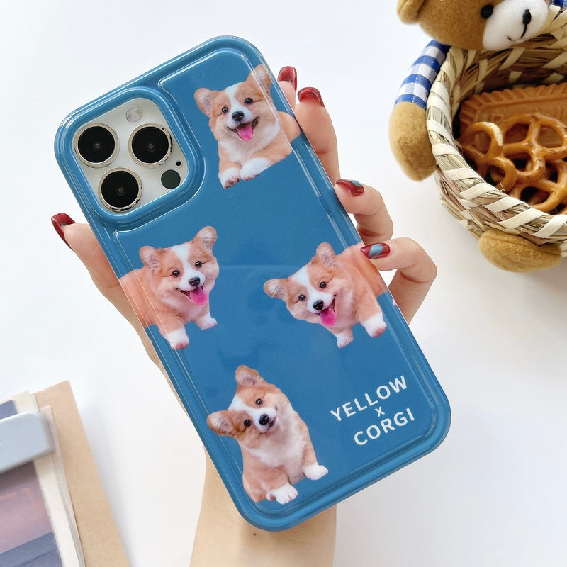 2023 New Arrivals Dog Pattern Shockproof Phone Case For Iphone 14 13 12 11 Mobile Case