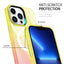 colorful shock proof magnetic case gradual gradient color magnetic mobile phone case for iphone 11