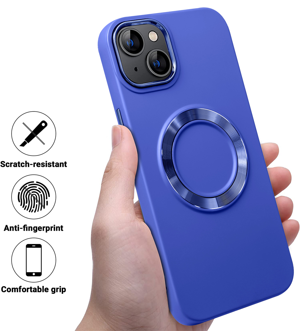 Magsafing Wireless Charge Purple For Iphone 14 Plus 13 Promax Case Creative Protection Sets Of Anti-fall Women For Iphone 11 12