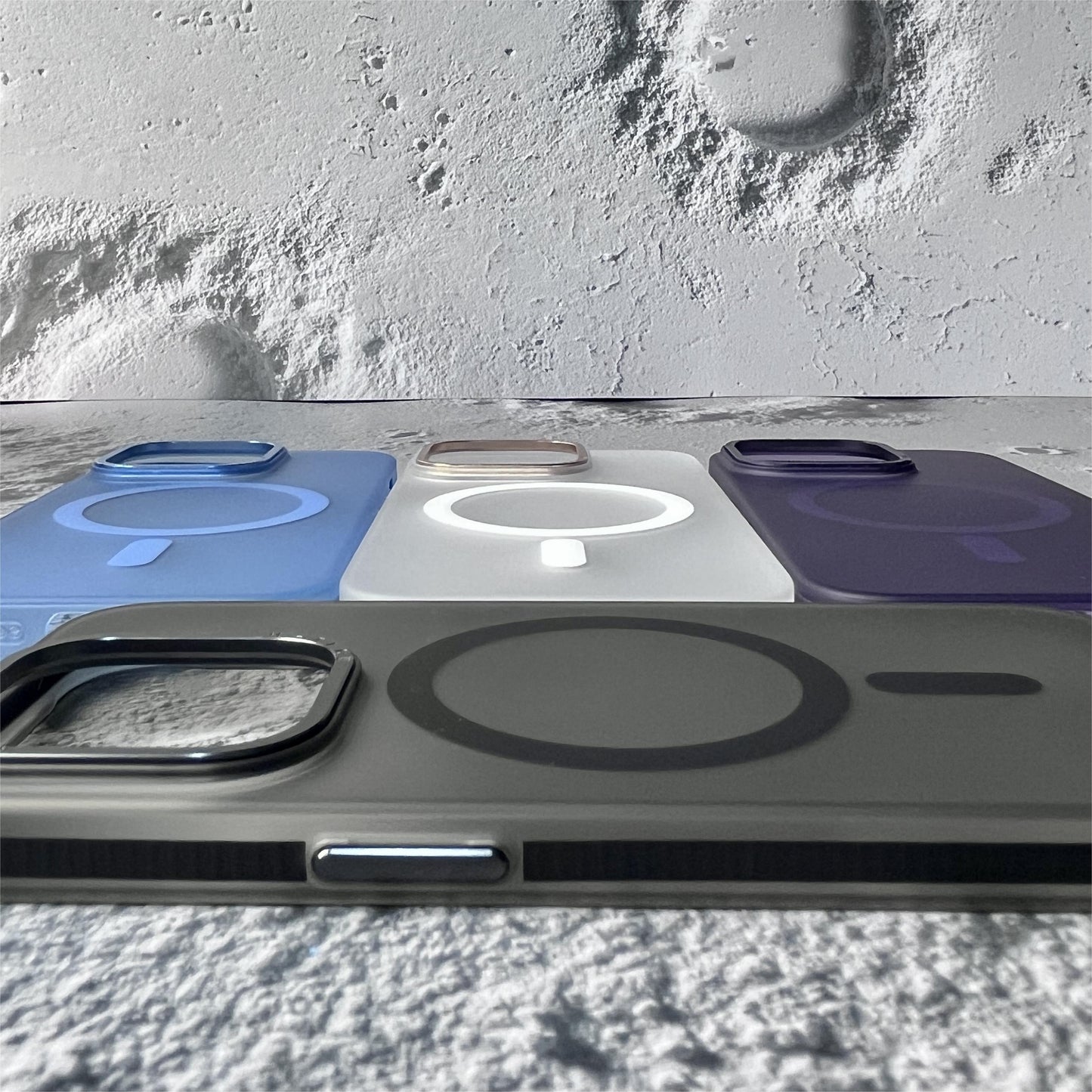 Factory Designer 11 12 13 15 Magnetic Crystal Mobile Accessories Clear Phone Cover For Apple Iphone 14 Case Back