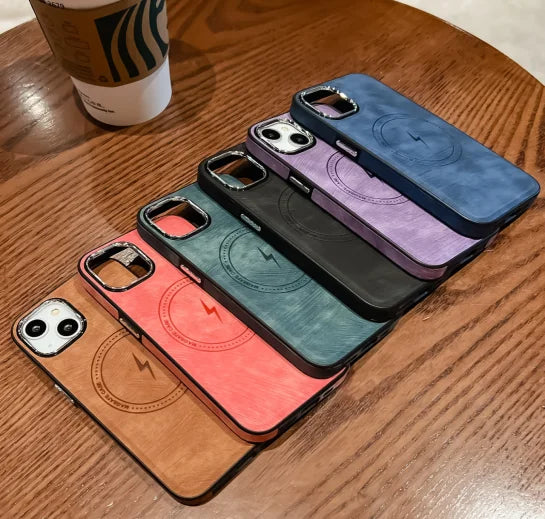 New Arrival Full Protection Leather Case For iphone 11 iphone 12 pro Drop-proof Cover For iphone 14 pro max PC Case