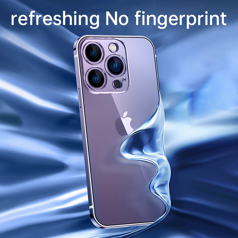 Wholesale packaging 2022 luxury clear mobile metal phone cases for iPhone 12 13 14 pro max