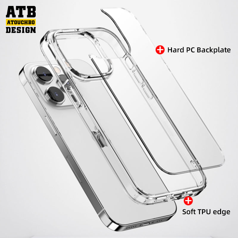 ATB Aurora Series Space Case For iPhone 11 12 13 Pro Max XR X XS MAX IP11 11Pro 12Pro 13Pro High Hardness TPU PC  Phone C