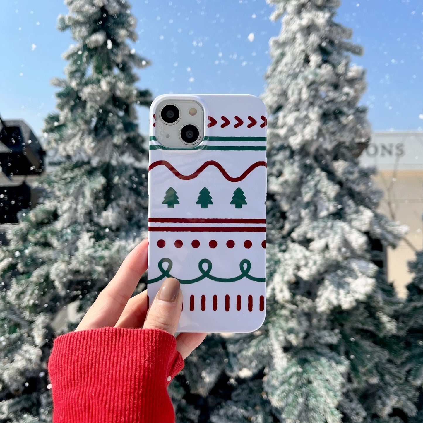 New fashion Atmosphere lines phone case cute Colorful Candy shockproof phone case for iphone 14 pro max