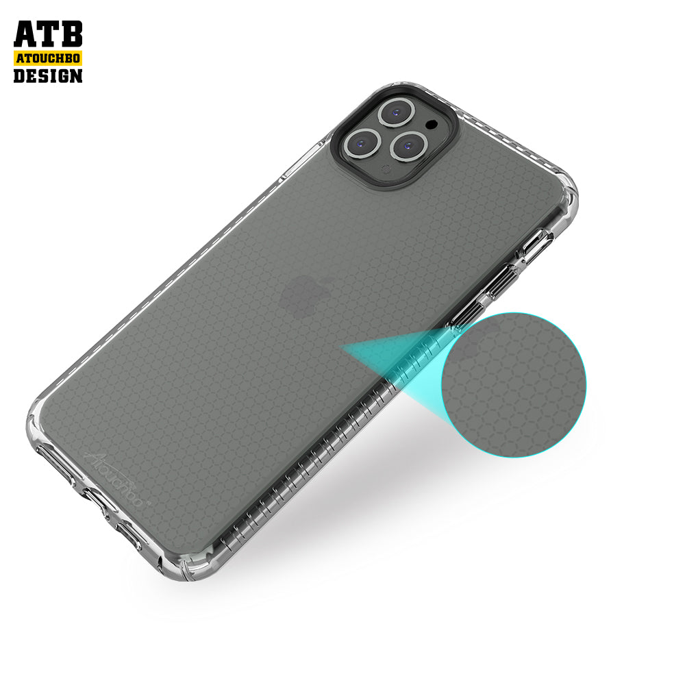 Wholesale Phone Case new Honeycomb Transparent Phone Case