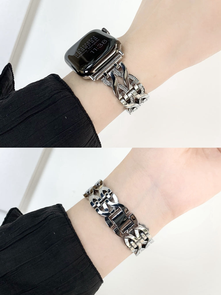 2023 New Style womens watch diamond band for apple diamond 41mm bands 38/40/41mm, 42/44/45/49mm