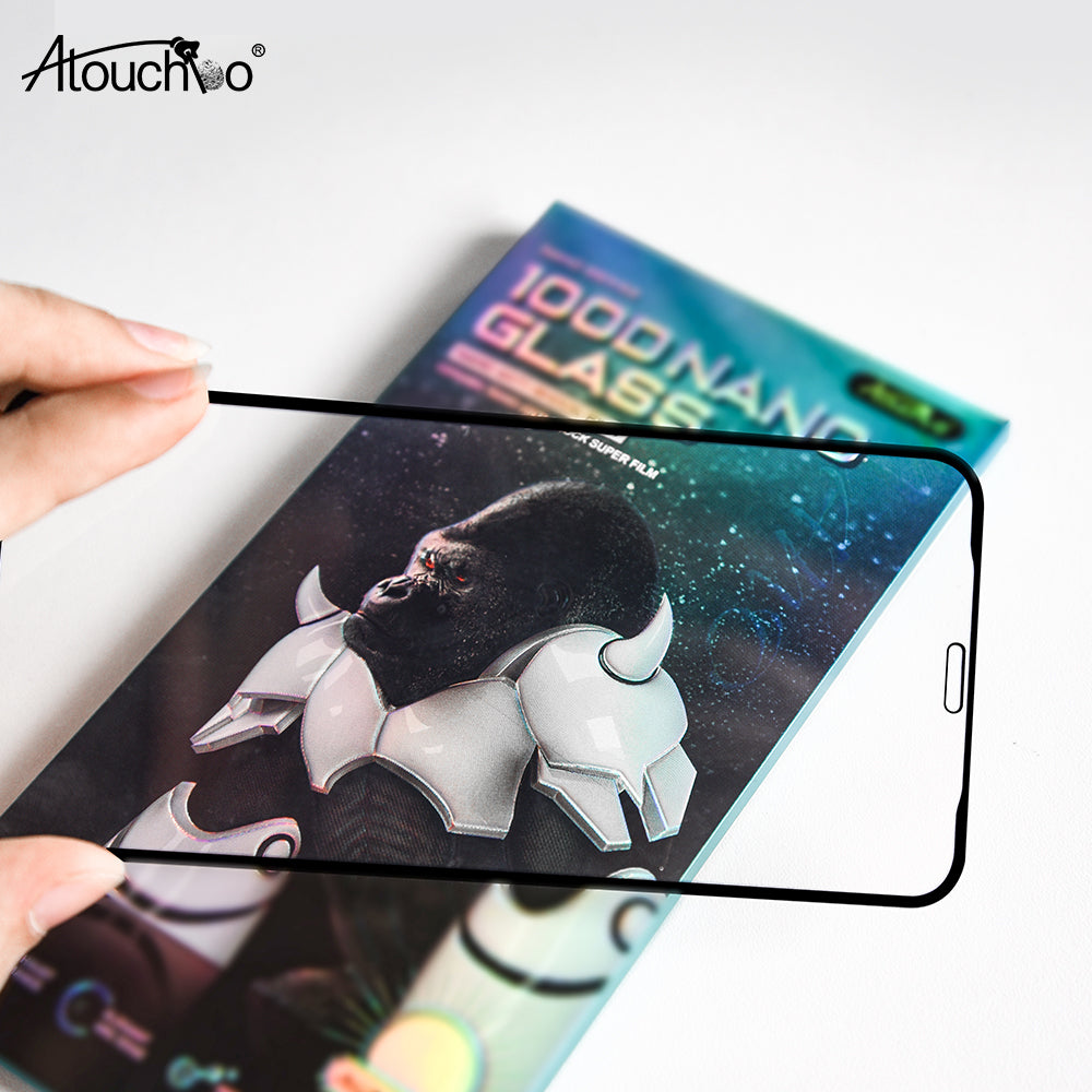 Atouchbo Wholesale Mobile Nano Flexible Screen Protector Nano Glass for iPhone 11 Pro Max 11 12 Mini 12 12 Pro screen protector