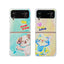 ins cute all-around protection phone case for samsung ZFLIP 3 ZFLIP 4 anti-fall tpu pc phone cover