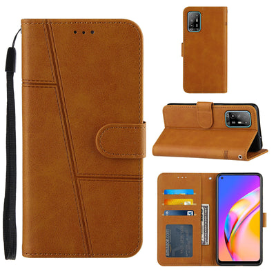 Simple Two-Tone Calfskin Phone Case For Xiaomi,1010