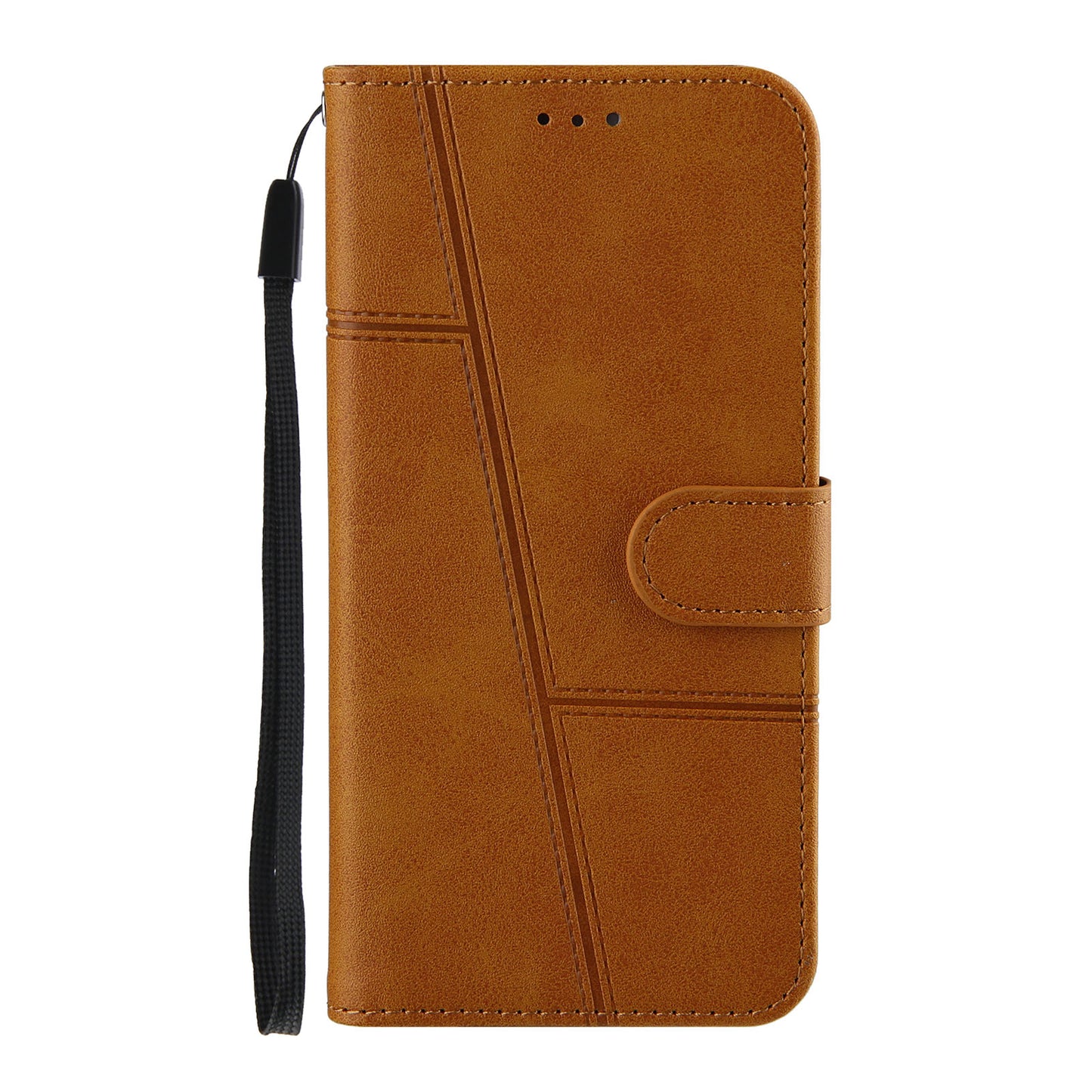 Simple Two-Tone Calfskin Phone Case For Huawei,1010