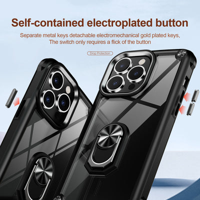 Mechanical Sense Phone Case With Ring For Xiaomi,60217