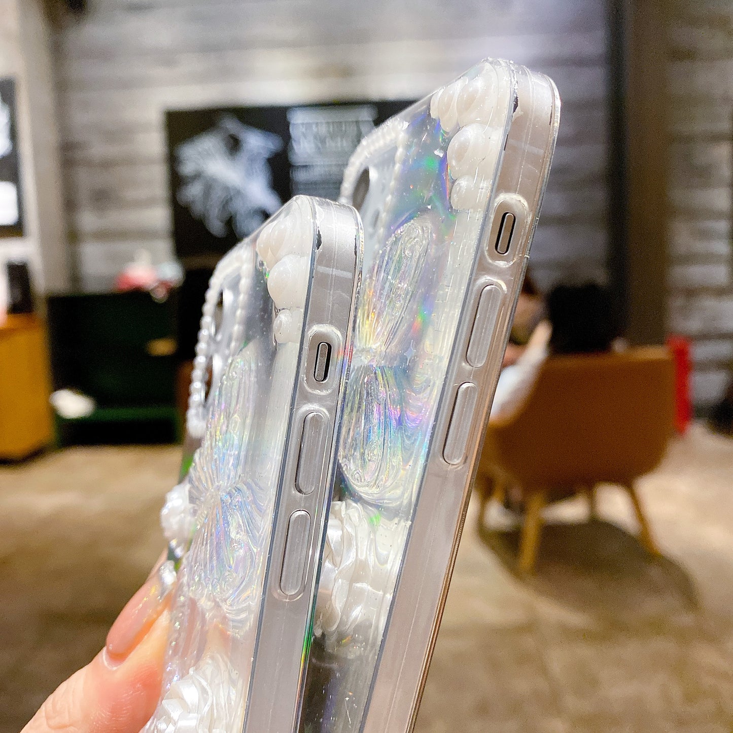 Pearl Symphony Butterfly Phone Case For Huawei,1217
