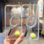 INS Epoxy Tennis Racket Transparent Shell Phone Case For Huawei,1218