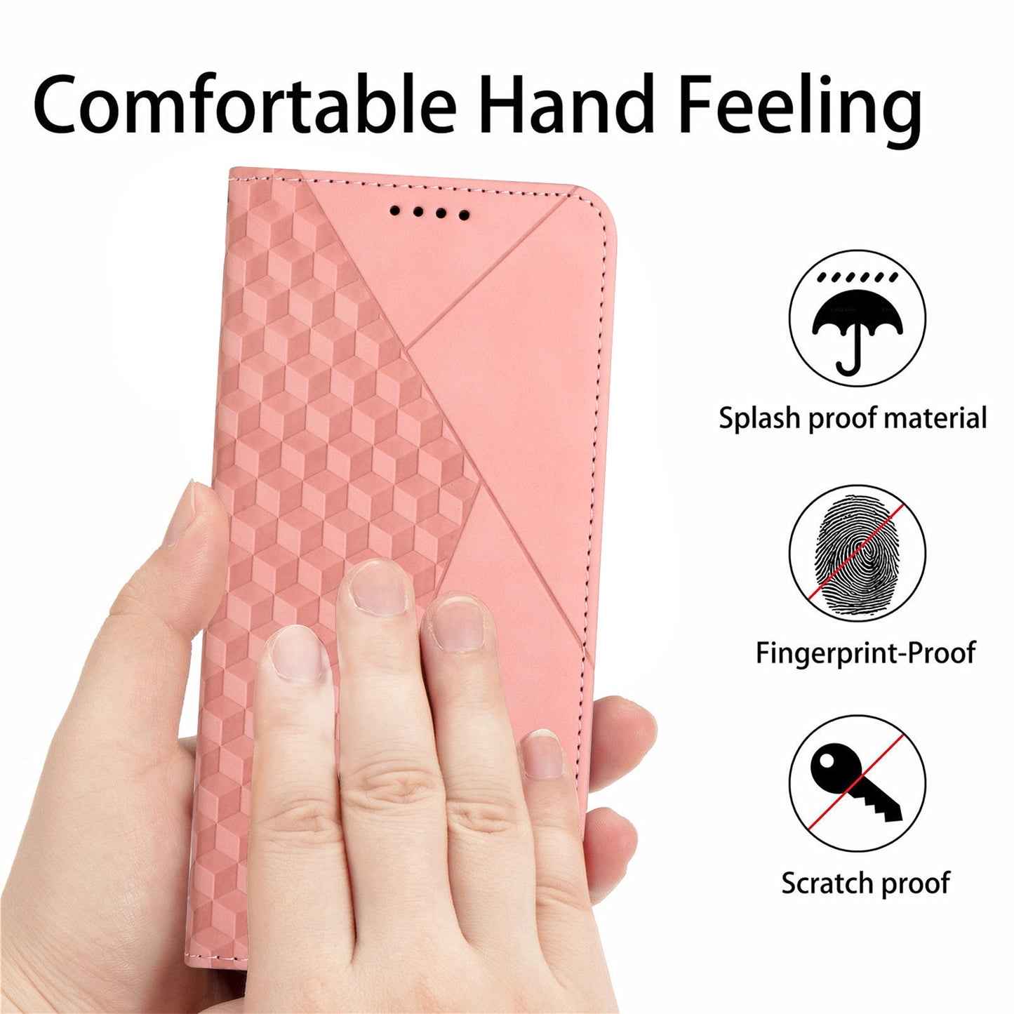 Strong Magnetic Suction Leather Phone Case For Motorola,1011
