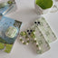 Polka Dot Lens Green Flower Rabbit Shell Airpod Case