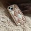 Rhombus Mobile Cover Triangle Check Puffer Jacket Phone Case For Tpu Iphone 11 12 13 14 Pro Max