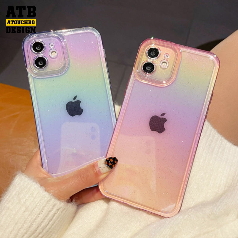 New Arrival Branded Phone Armor Case TPU  ATB Protect Cell Phone  Colorful Starry S-ky Phone Case