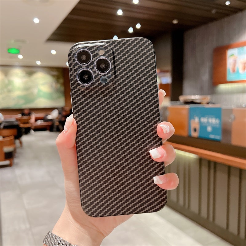Factory Wholesale Carbon Fiber Texture Case For Iphone 13 Pro Max 12 Pro Max Xs Xr Comfortable Shockproof Phone Case