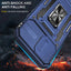 new Popular 360 protecting 2 In 1 TPU+PC Ring Phone Case Magnetic Phone Case for iphone 14