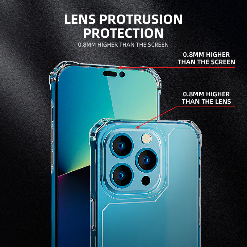 high quality pc tpu transparency fashion smooth feel phone case for iphone 11 pro max