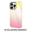 Gradient Rainbow Phone Cases Transparent Soft Clear Acrylic case Cover For iPhone 14 pro max