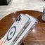 Glitter Phone Case For iphone 14 case Flash powder Four-corner anti-collision Magnetic Phone cover for iphone 12 13 pro max