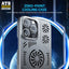 ATB Design High end Zero cooling mobile PC phone case hollow-carved design phone cover for iPhone 14 Pro Max