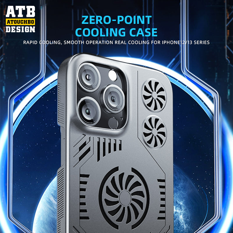 ATB Design High end Zero cooling mobile PC phone case hollow-carved design phone cover for iPhone 14 Pro Max