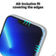Easy To Install Mobile Phone Accessories High Aluminum Tempered Glass With Installation Tool For Iphone Privacy Screen Protector