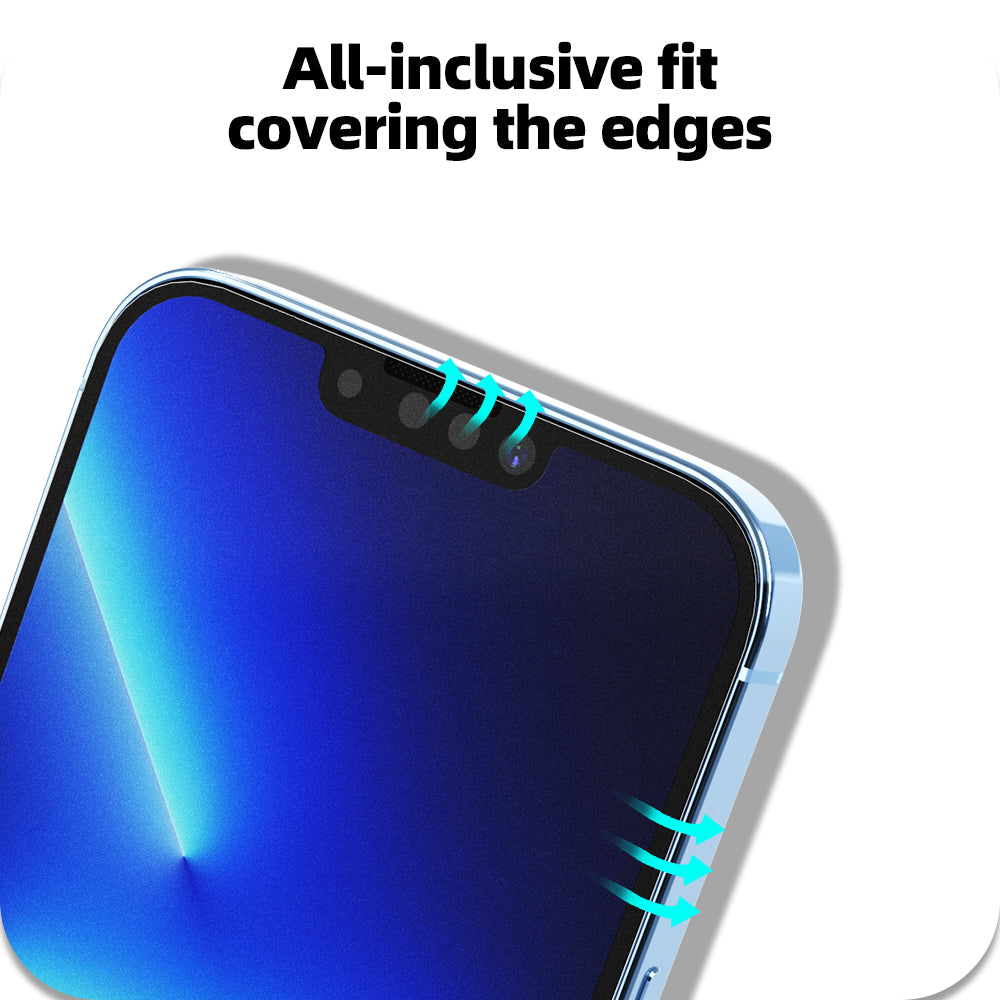 Frosted Tempered Glass 9h 2.5d Instal Tool Privacy Screen Protector For Iphone 13 12 Pro Max