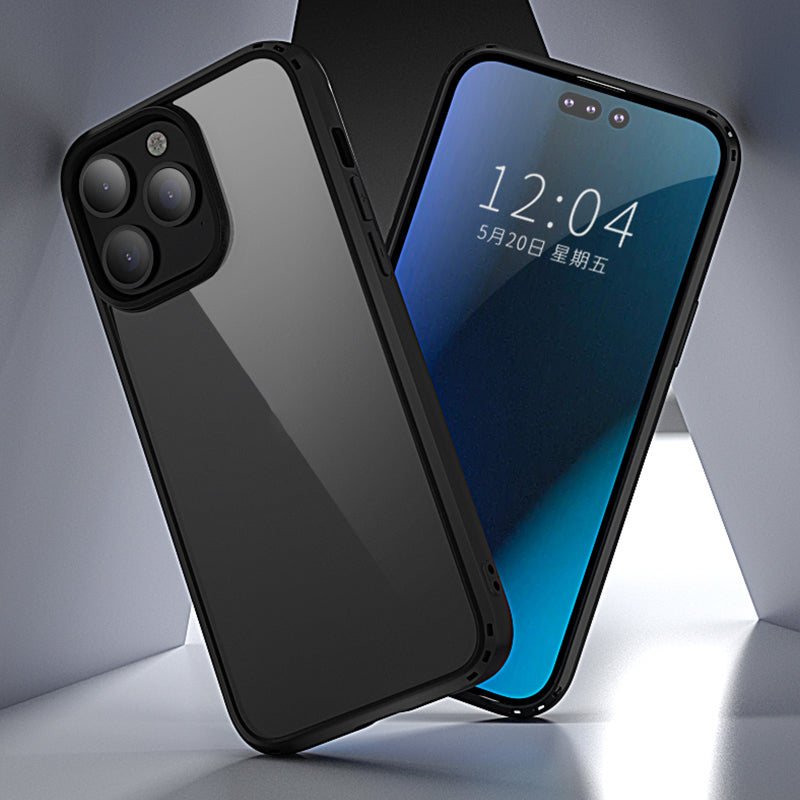 shockproof protector silicone translucent frosted mobile hard cover cell phone case for iphone 11 pro max