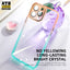 2023 Best Quality gradient color clear transparent clear phone case with camera cover for iphone 13 14 pro max