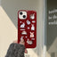 Cartoon Ultra Slim Soft Cell Phone Case For iphone 11 iphine 13 pro Ins Cute Cover For iphone 14 pro max Shockproof Case