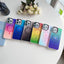 Hot Premium Ultra Slim Gradient Color Cover For iphone 11 promax Square Straight Edge Case For iphone 14 Soft Case