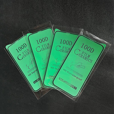 Wholesale 100D mobile phone high transparent nano ceramic film screen protector for iphone 11 12 13 14 pro max