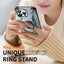 New tpu fashion phone case with metal ring rotatable kickstand phone cover for iphone 12